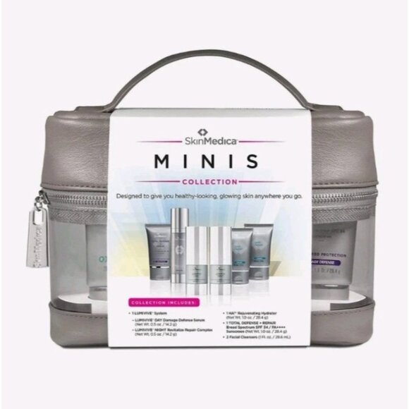 Skin Medica Minis Collection, 6 Piece Travel Set + Case - NEW SEALED - Picture 1 of 5